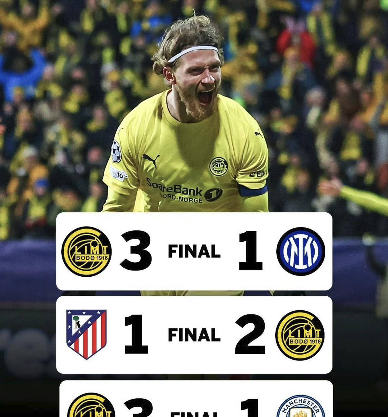 欧冠附加赛最新战况：国米爆冷败北，马竞遭遇平局，皇马小胜出线在望